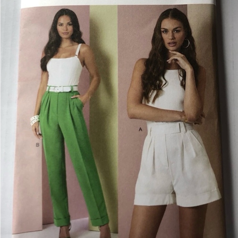 Vogue V2014 Size B5 Misses Shorts & Pants Sewing Pattern